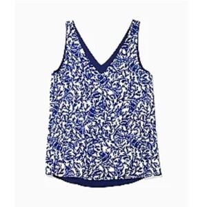 Lilly Pulitzer Florin Reversible Tank Top SZ XS